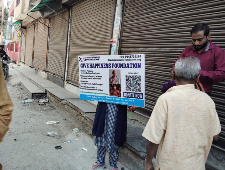 Blanket Distribution on 5th nov on Guru Purnima